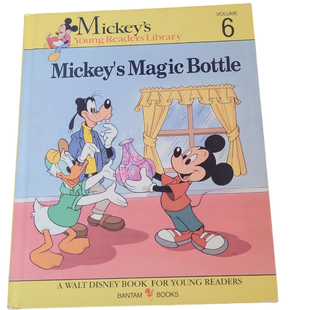 Mickey's Young Readers Library- Volume 6- Mickey's Magic Bottle- 1990